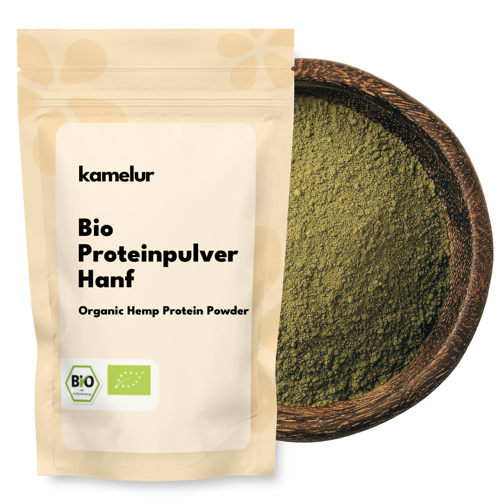Proteine del Canapa Bio in Polvere
