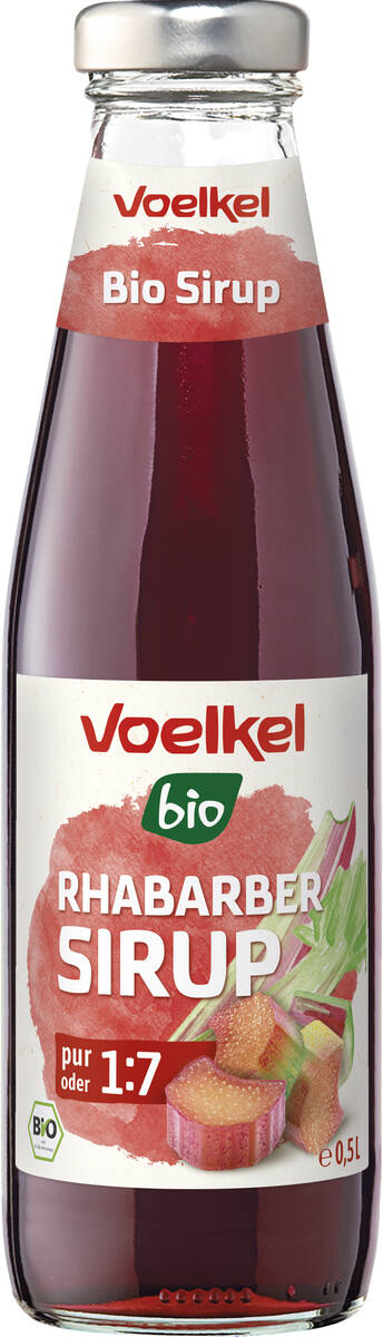 Voelkel Bio Sirup Rhabarber Voelkel Bio Sirup Rhabarber