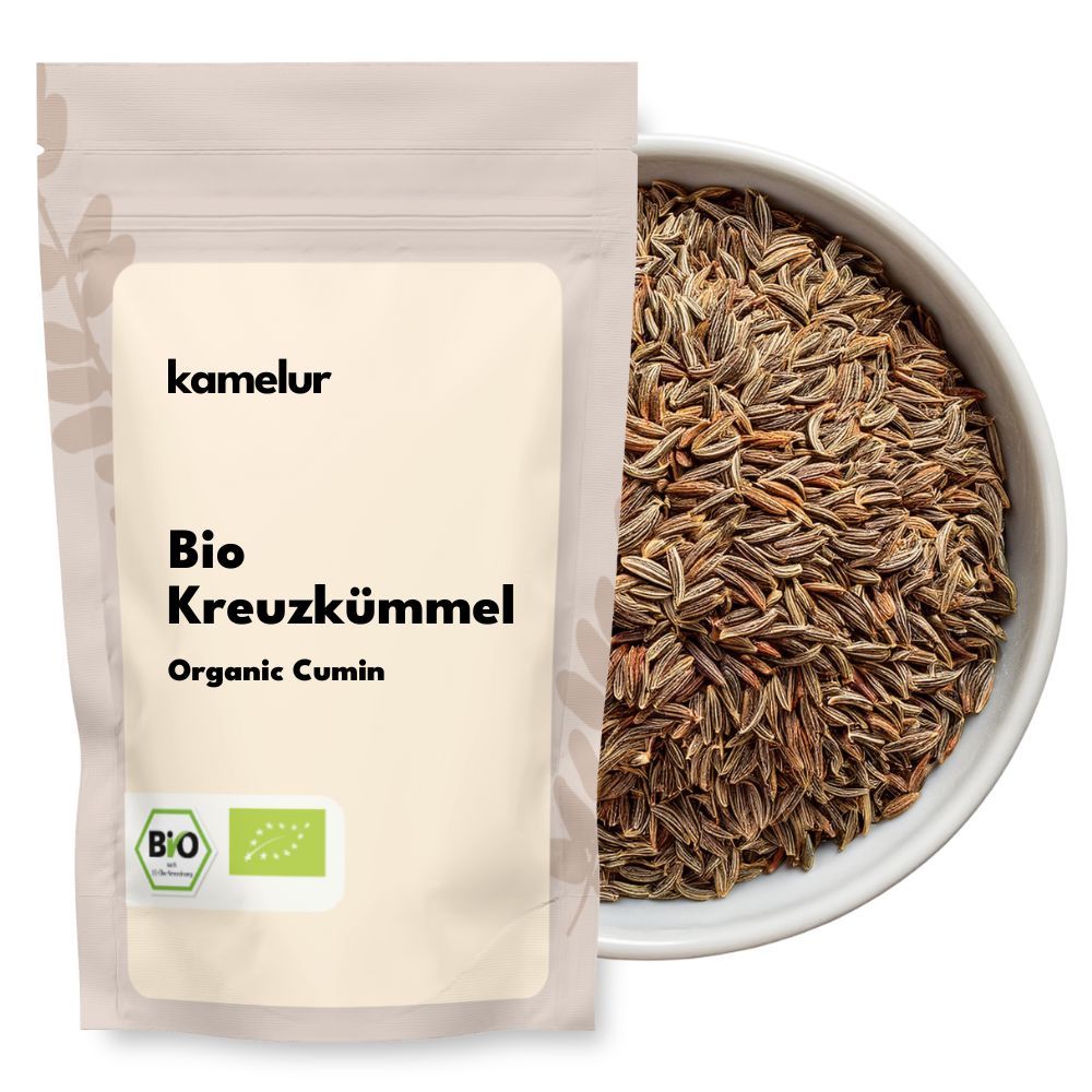 Bio Kreuzkümmel 250 g; ganz & getrocknet; Kreuzkümmel Samen aus der Türkei; Cumin Gewürz