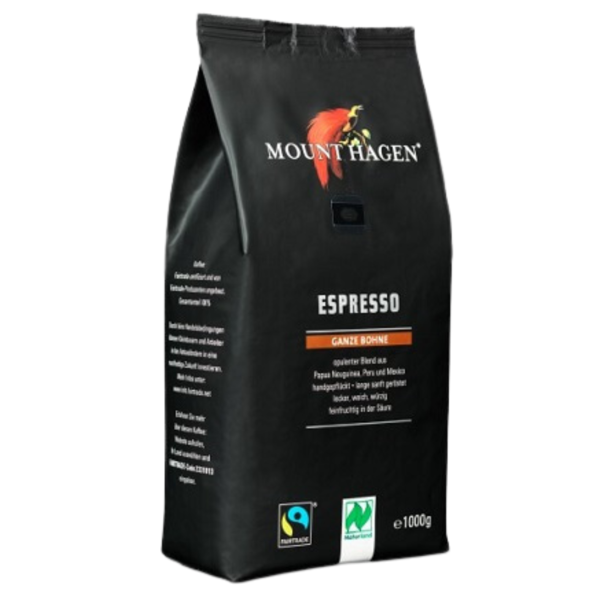 Espresso bio, grains entiers, 1 kg