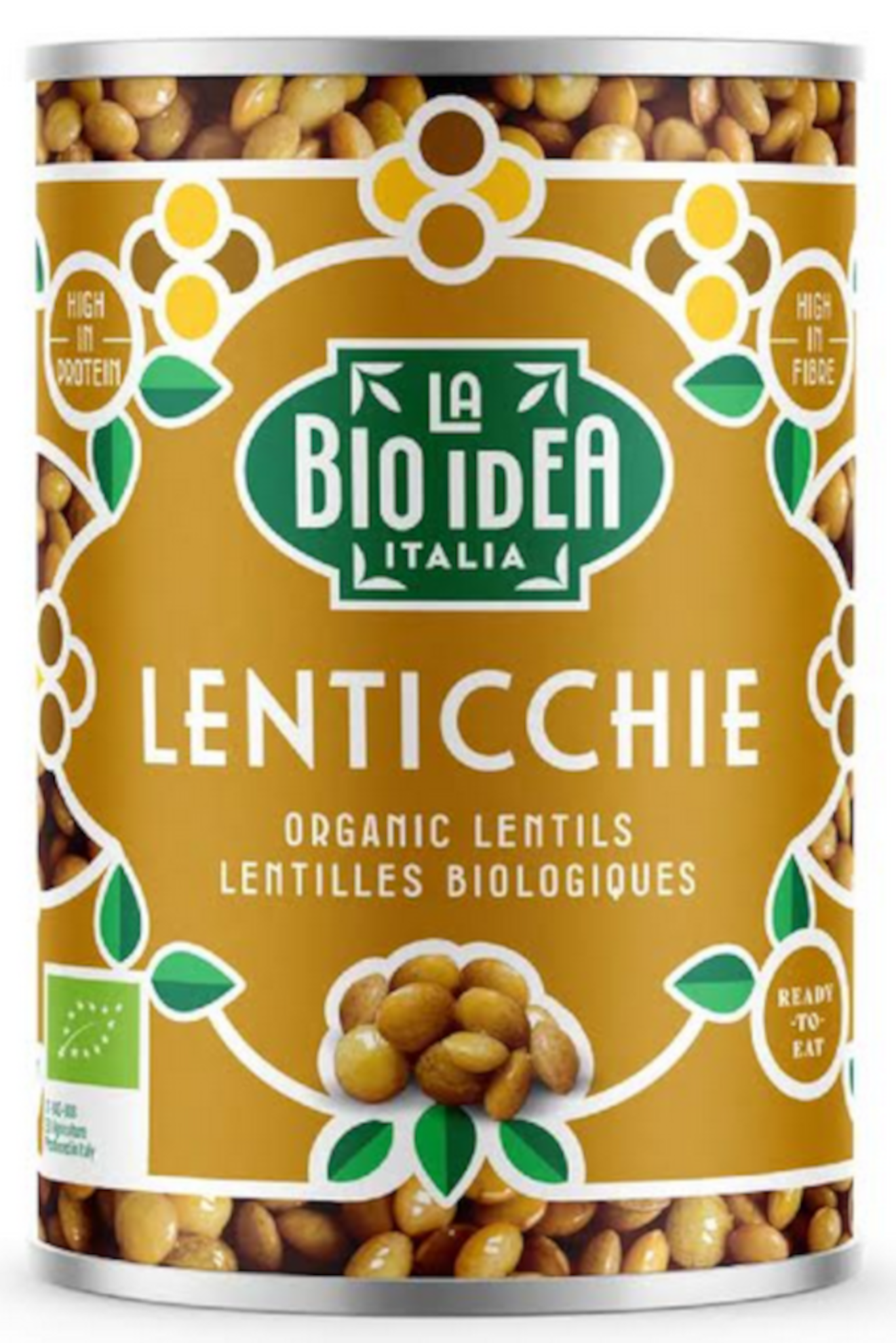Lentilles bio en conserve, 6x400g