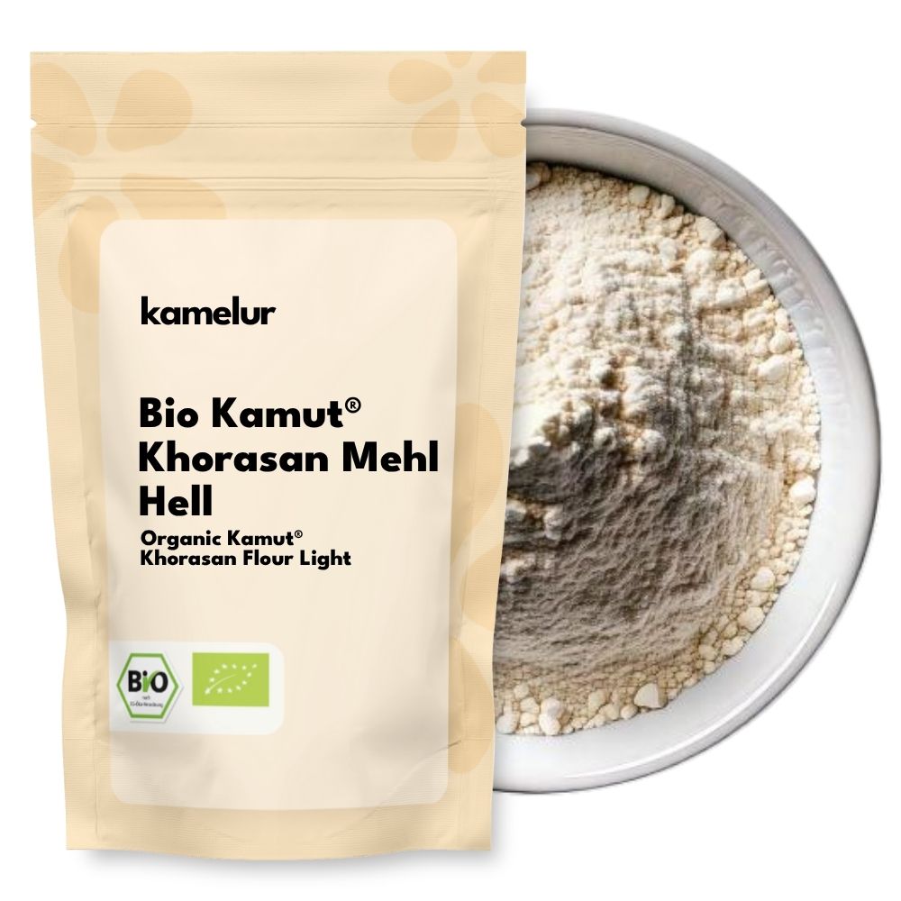 Vorlage Eigenmarke  Bio Kamut® Khorasan Mehl weiß 500g