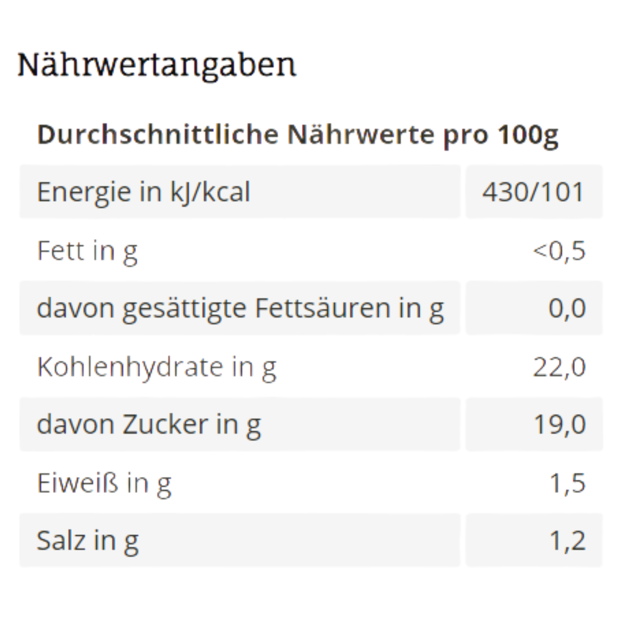 Ketchup aux tomates Zwergenwiese 6x500ml
