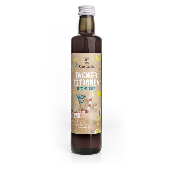 Sonnentor Bio Ingwer-Zitronen Sirup Sonnentor Bio Ingwer-Zitronen Sirup