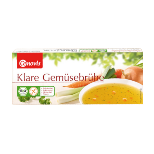 Cenovis Bio Klare Gemüsebrühe 12x126g