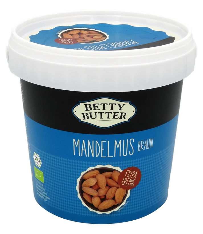 Betty Butter Bio Mandelmus braun