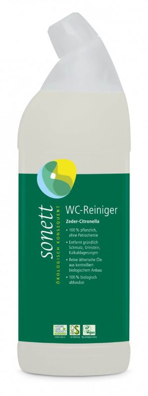 Nettoyant WC sonett Cèdre-Citronelle, 750ml Nettoyant WC sonett Cèdre-Citronelle, 750ml