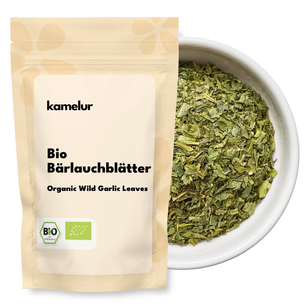 Bio Bärlauchblätter getrocknet Feuilles d'ail des ours bio