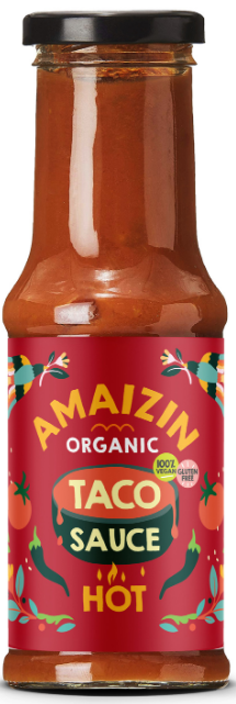 Amaizin Bio Taco Sauce hot Amaizin Bio Taco Sauce hot