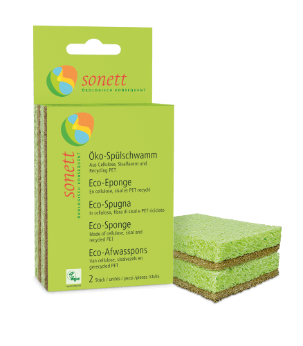 sonett éponge écologique, paquet de 2 sonett éponge écologique, paquet de 2