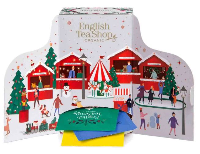 English Tea Shop Tee Adventskalender "Weihnachtsmarkt" 100g English Tea Shop Tee Adventskalender "Weihnachtsmarkt" 100g