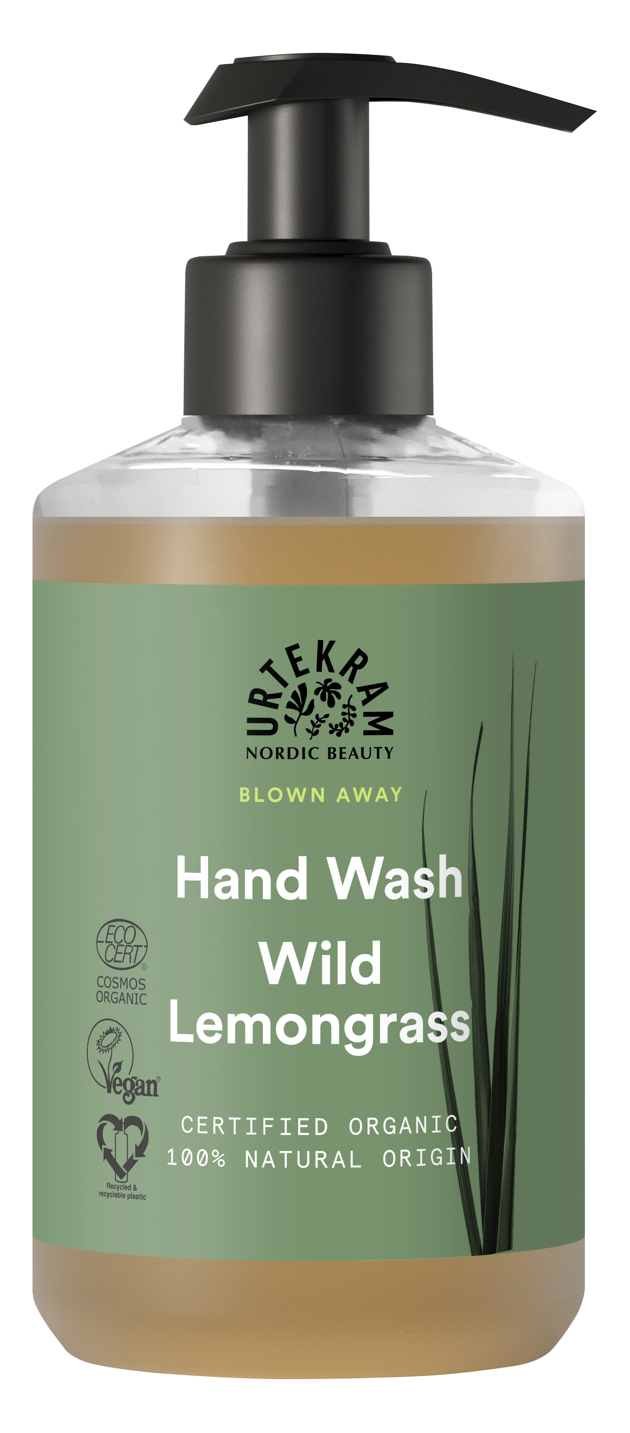 Urtekram Bio Wild Lemongrass Hand Wash Urtekram Bio Wild Lemongrass Hand Wash 300ml
