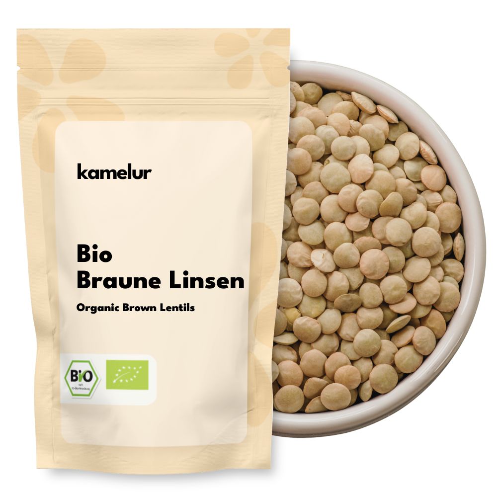 Lentilles bio, brunes Lentilles bio, brunes