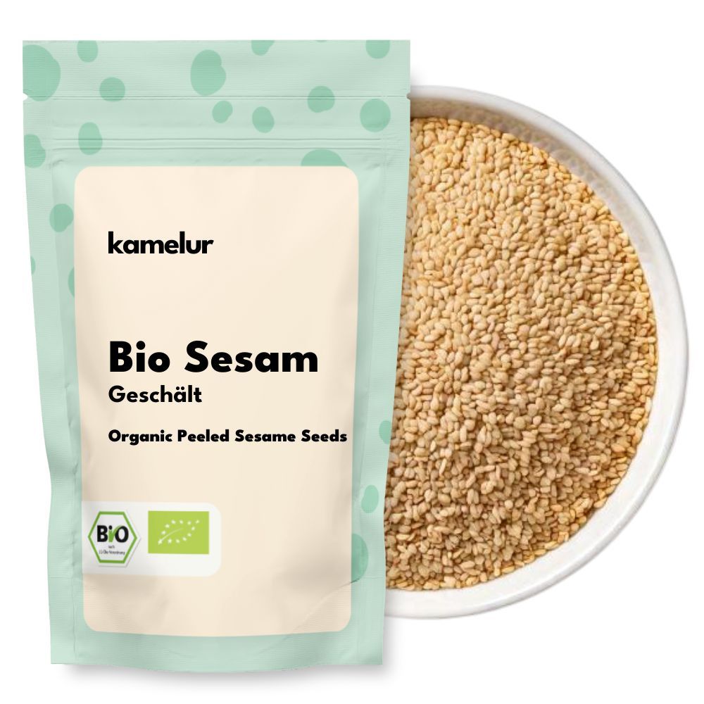 Bio Sesam geschält Sésame bio décortiqué