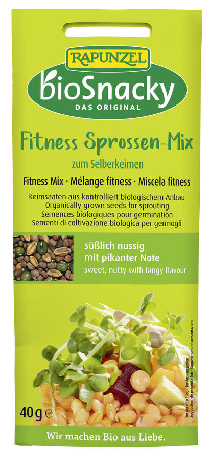 Fitness mélange de pousses bioSnacky, 40g Fitness mélange de pousses bioSnacky, 40g