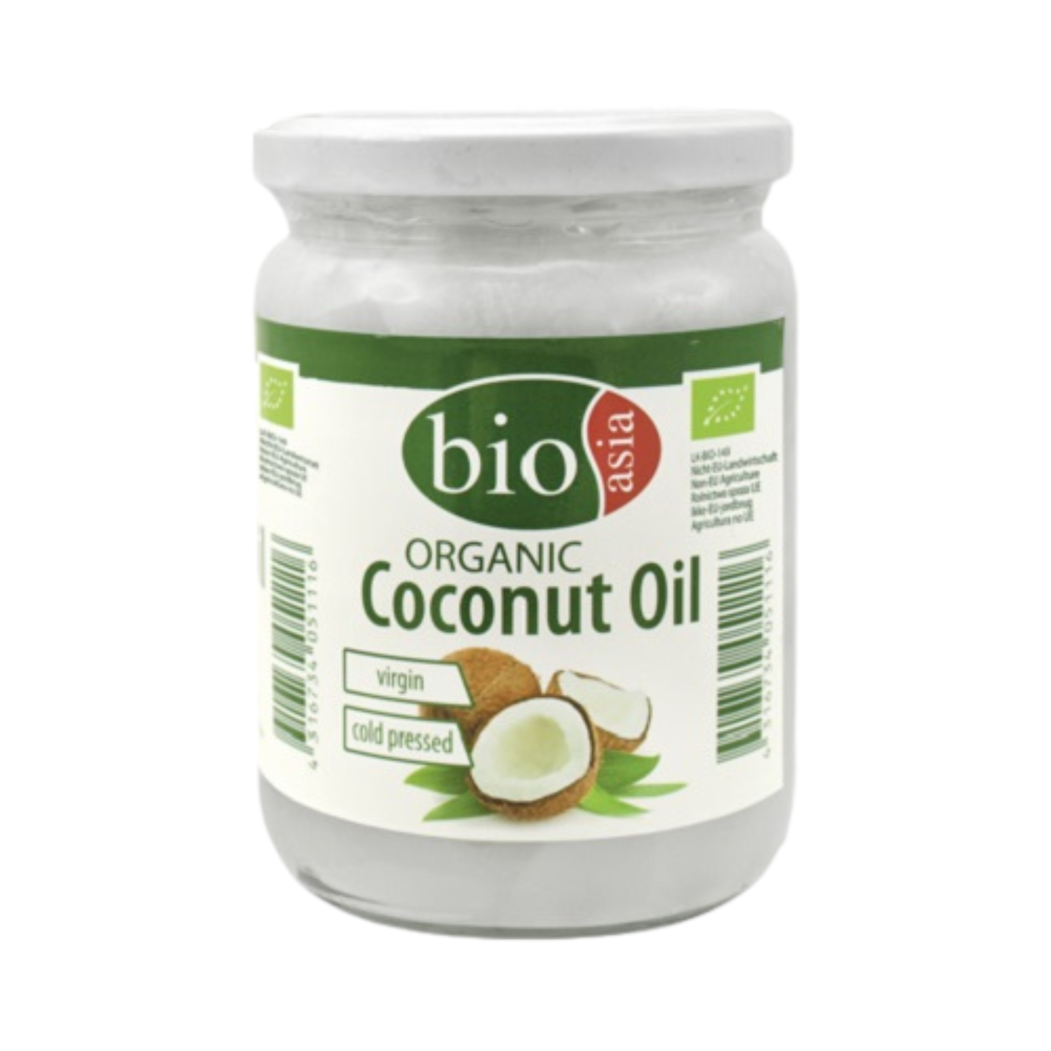 Huile de coco biologique Bioasia 6x500 ml
