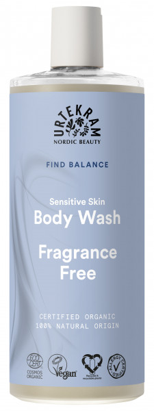Urtekram Bio Fragrance Free Sensitive Skin Body Wash Urtekram Bio Fragrance Free Sensitive Skin Body Wash 500ml