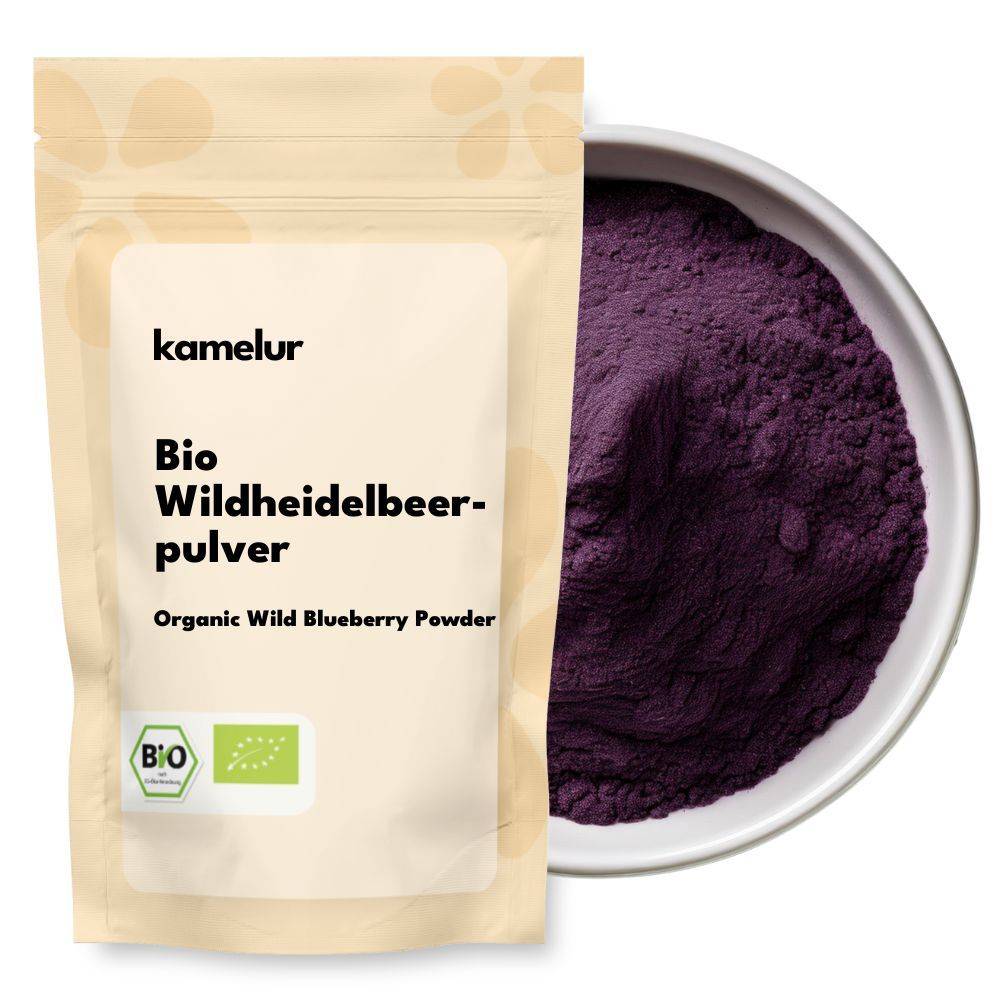 Poudre de myrtille sauvage bio Test
