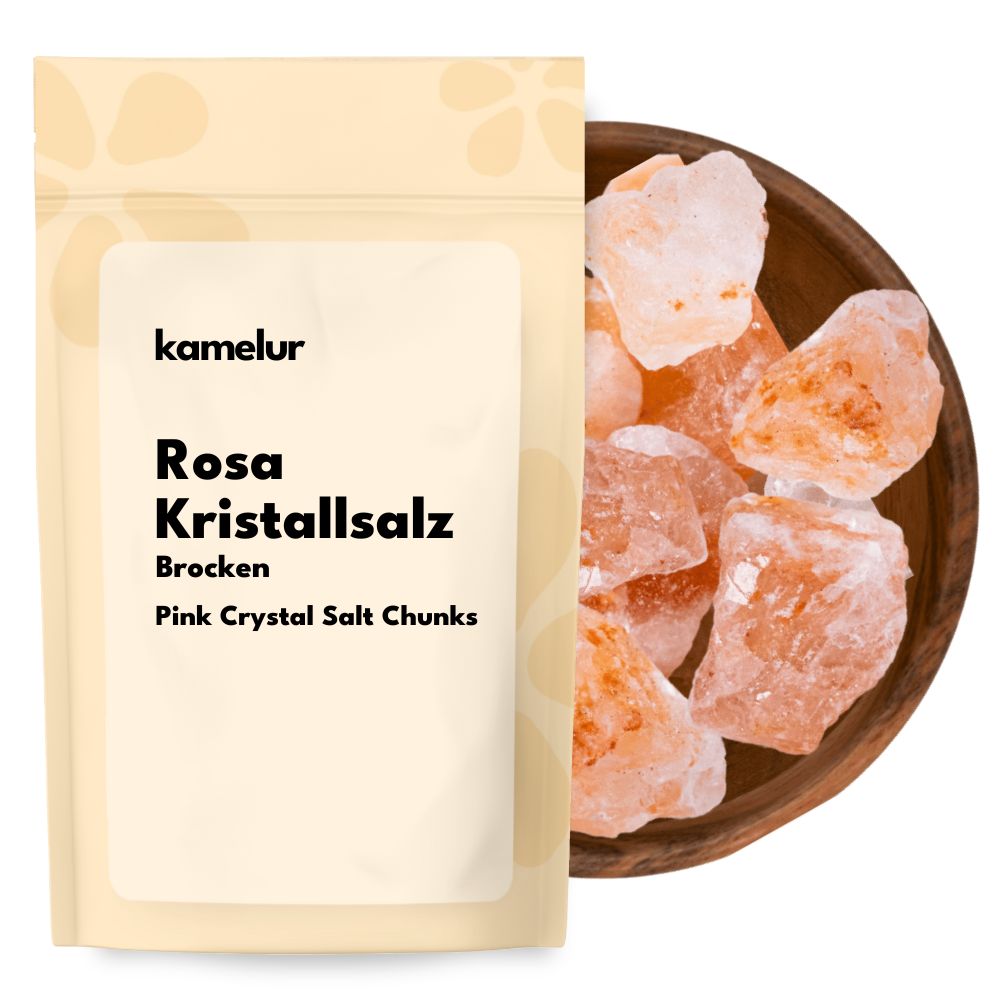 Sel rose cristallisé du Pakistan Broc