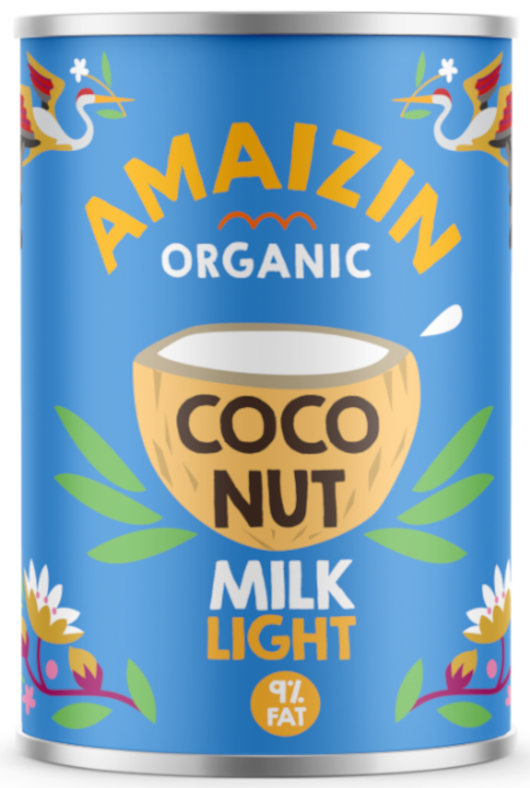 Amaizin Bio Kokosnussmilch 9 % Fett Amaizin Bio Kokosnussmilch 9 % Fett