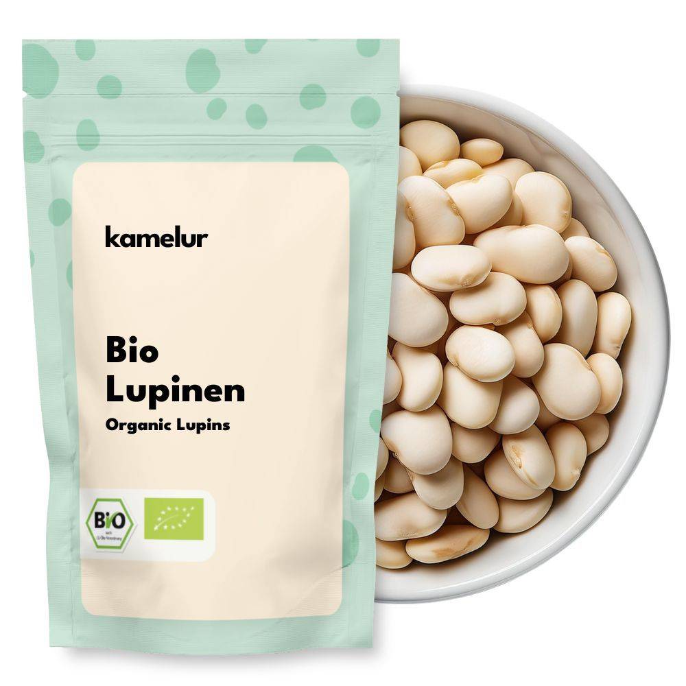 Lupins bio, blanc
