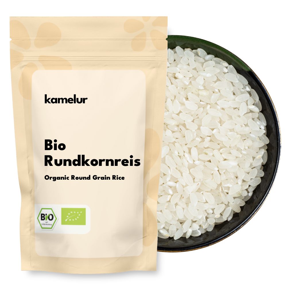 Riz rond bio, décortiqué Riz rond bio, décortiqué
