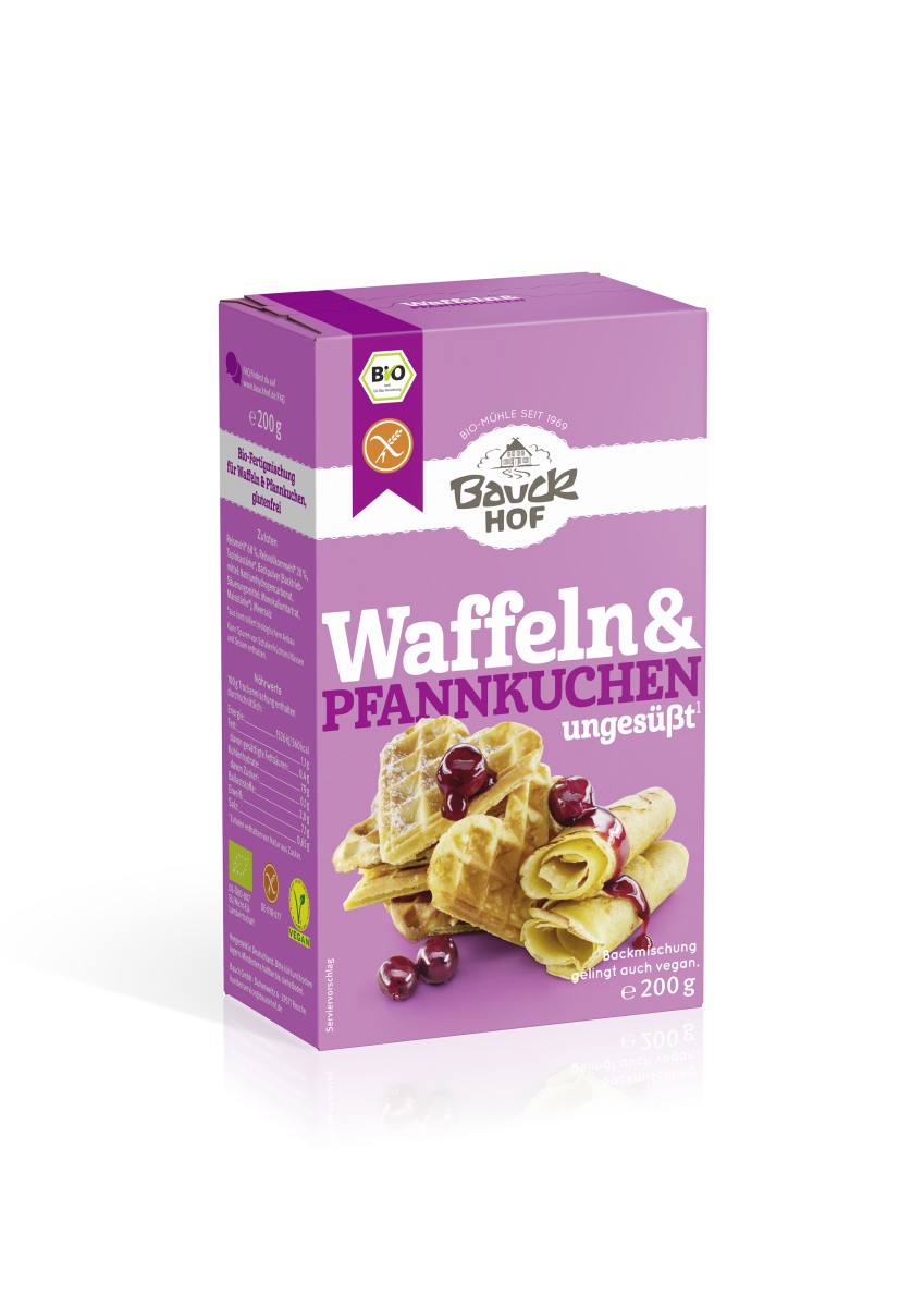 Bauckhof Bio Waffeln & Pfannkuchen glutenfrei Bauckhof Bio Waffeln & Pfannkuchen glutenfrei