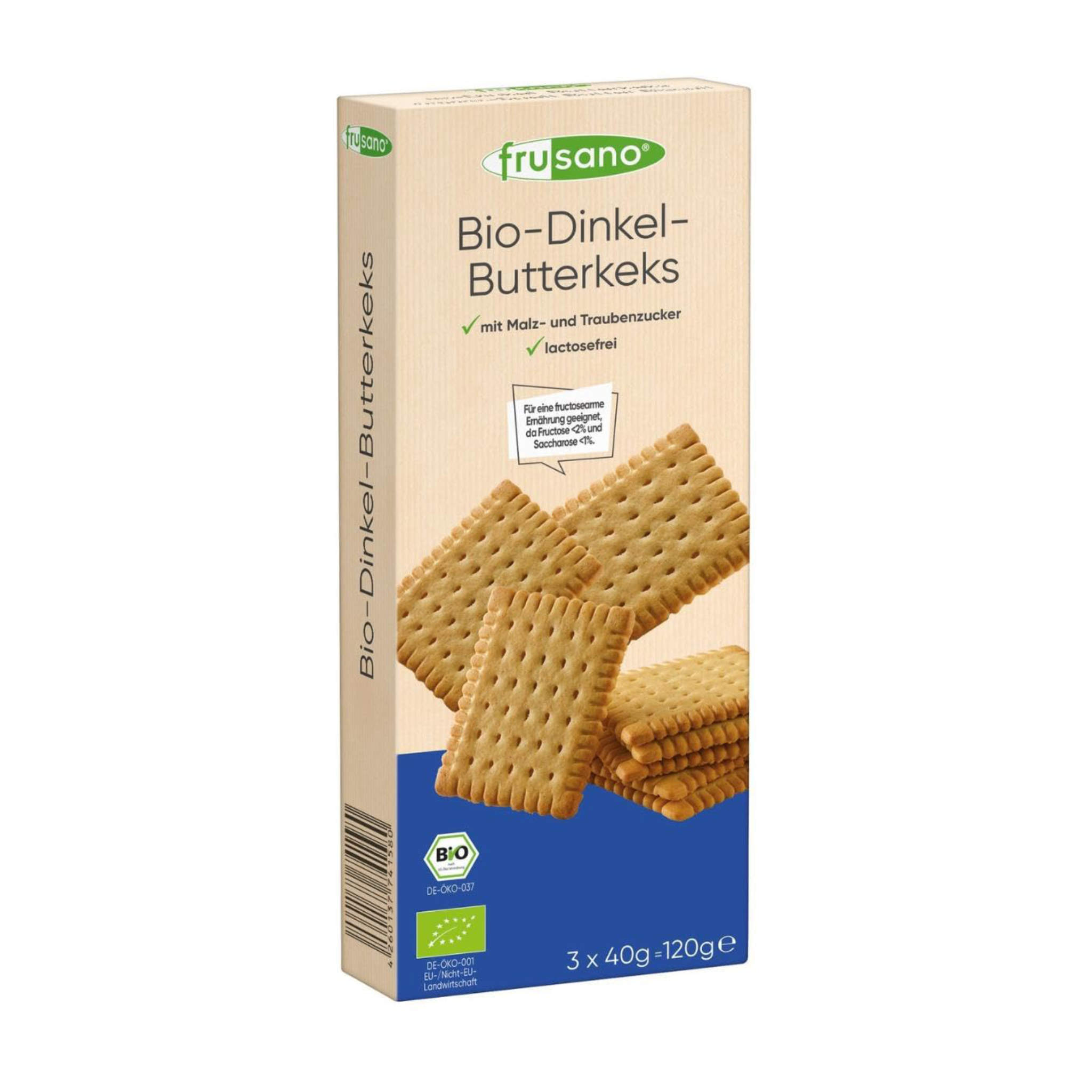 Frusano Bio Dinkel Butterkeks Frusano Bio Dinkel Butterkeks 120g