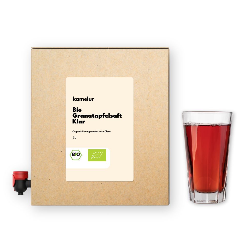 Jus de grenade bio, clair, 3l Bio Granatapfelsaft klar