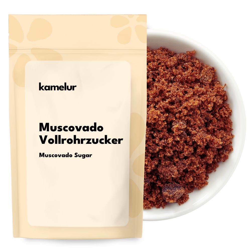 Muscovado Vollrohrzucker Sucre de canne complet Muscovado