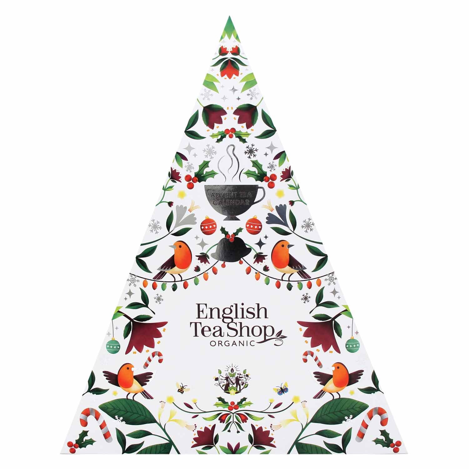 Calendario dell’Avvento del tè English Tea Shop "Mosaico bianco"