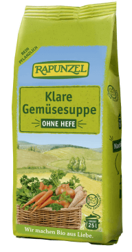 Klare Suppe ohne Hefe von Rapunzel® 500g
