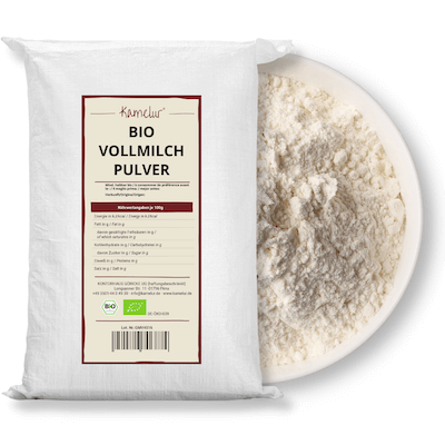 Milchpulver Bio im Sack
