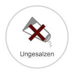 ungesalzen