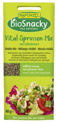 Keimsaat: Vital Sprossen-Mix von Rapunzel, 40g