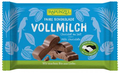 Rapunzel Vollmilch Schokolade, 100g