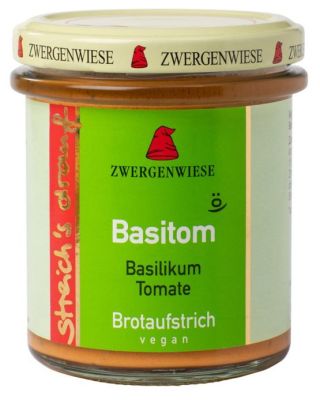 Veganer Bio Brotaufstrich - Basilikum, Tomate