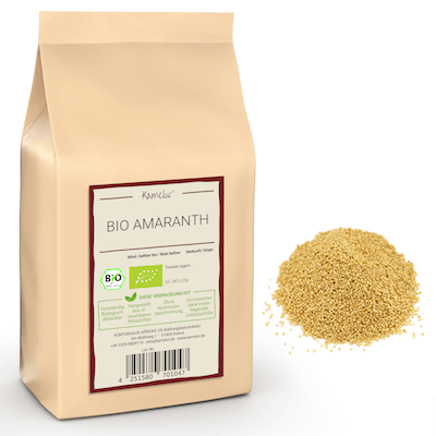 Amaranth Körner in Bio-Qualität