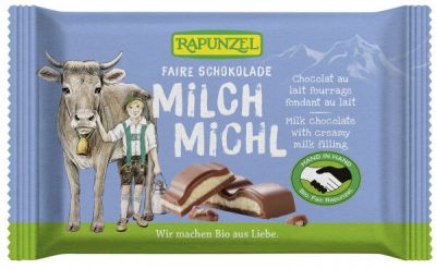 Rapunzel Milch Michl Schokolade, 100g