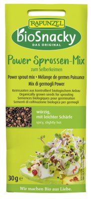 Keimsaat: Power Sprossen-Mix von Rapunzel, 30g