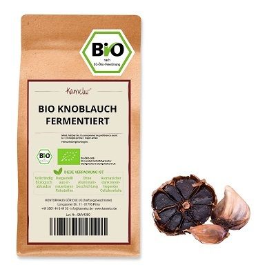 Bio Knoblauch ganz, schwarz & fermentiert bei Kamelur kaufe