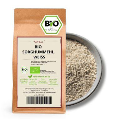 Bio Sorghummehl weiß